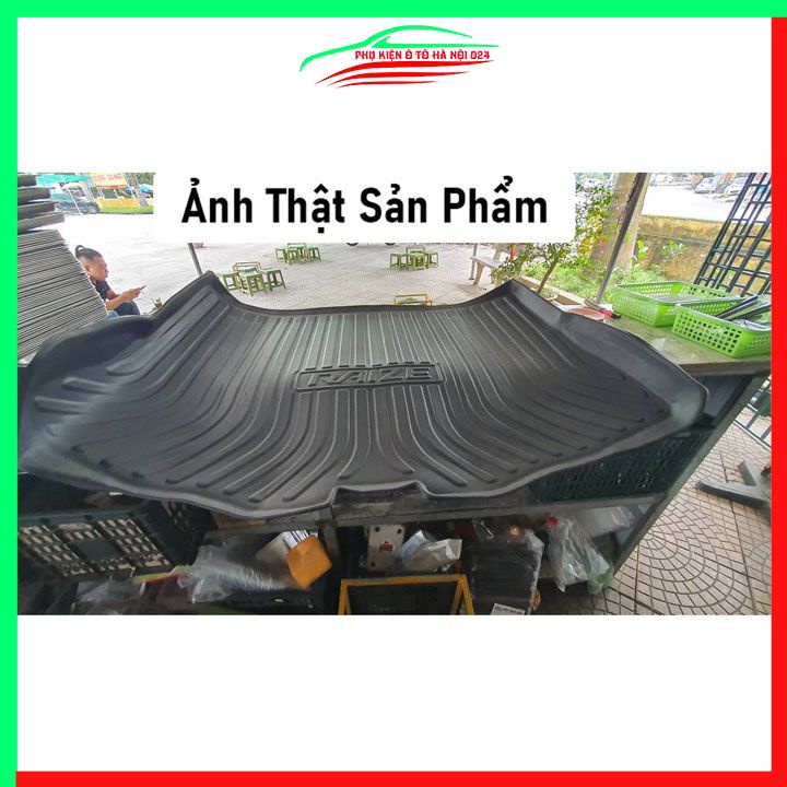 Thảm nhựa lót cốp Raize 2021-2023 nhựa dẻo dày dặn đàn hồi tốt