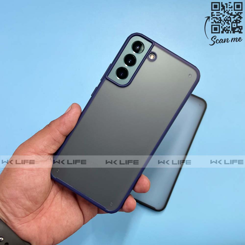 Ốp Samsung S22 Plus Chống Bám Vân Tay Likgus Matte Lưng Nhám Viền Dẻo Chống Sốc