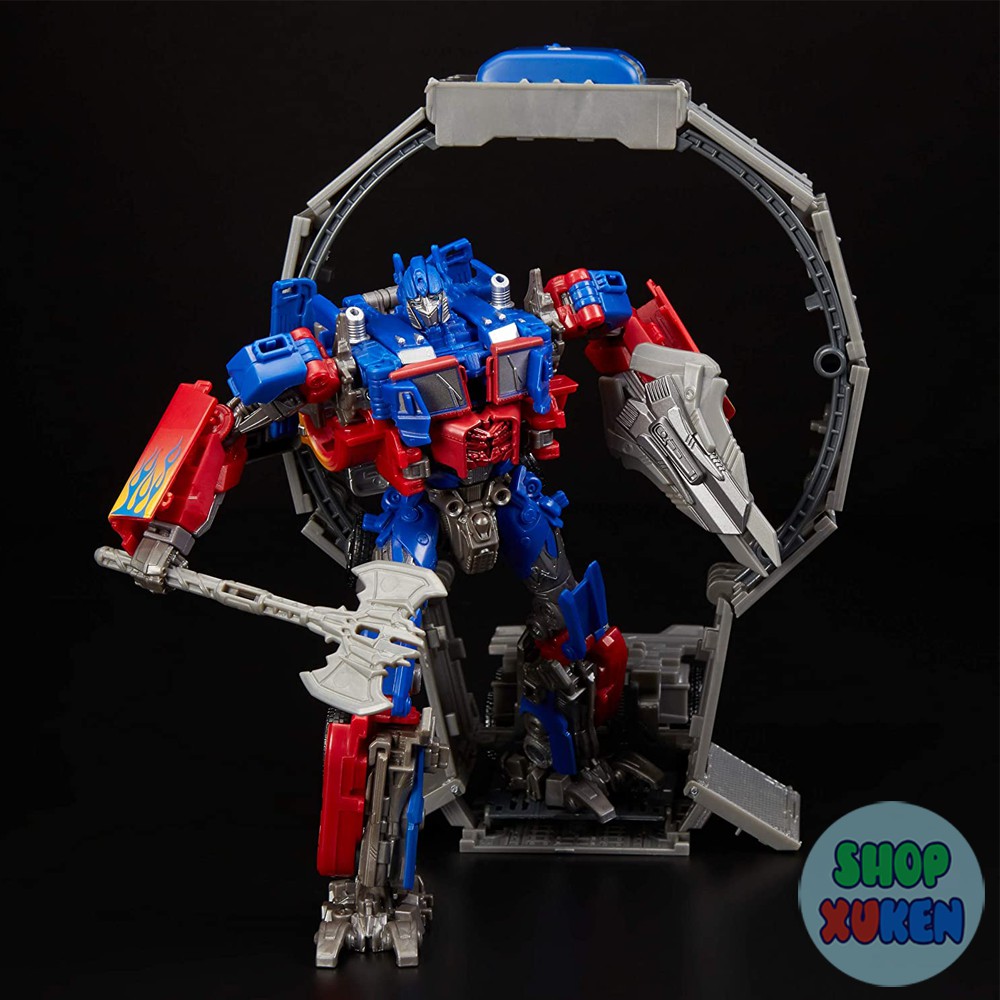 Optimus Prime SS44 Robot Đồ Chơi Biến Hình Transformers Studio Series Leader Class Gồm Thùng Xe Trailer Đi Kèm