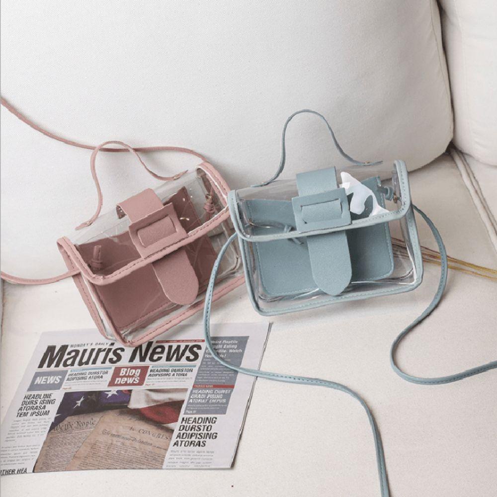 MOCHO Túi Xách Trong Suốt Thanh Lịch Hợp Thời Trang Cho Nữ
