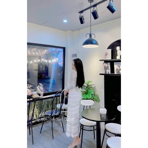 🌿🌿Váy body ren dài tay dáng dài sang chảnh❤❤