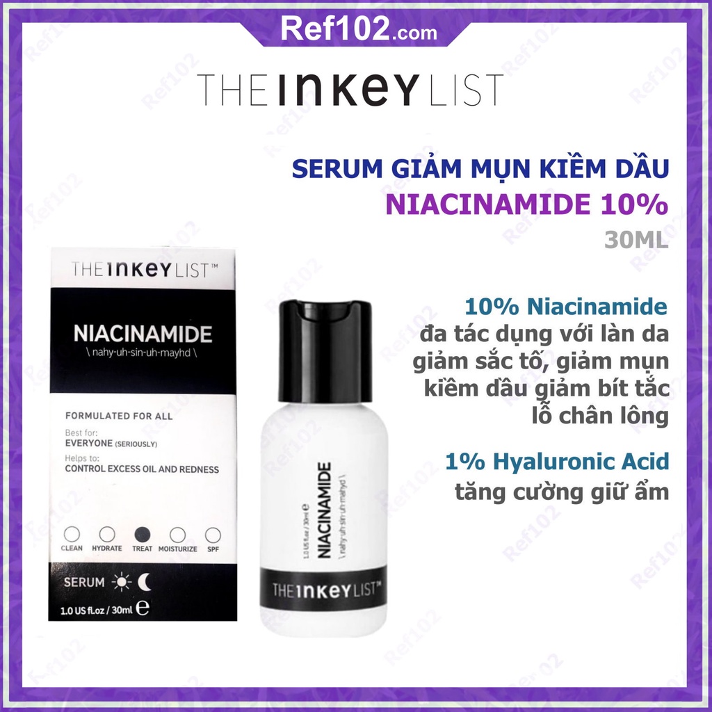 Mã COSDAY giảm 8% đơn 150K Serum giảm mụn kiềm dầu mờ thâm The Inkey List