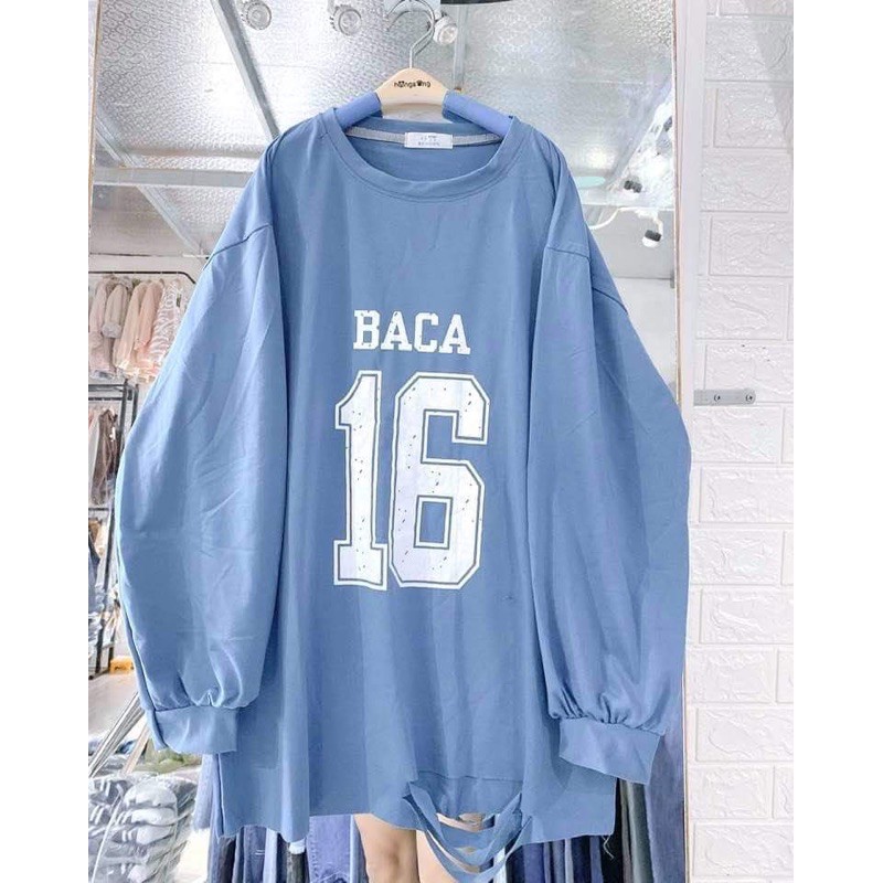 Áo thun sweater tay dài 16