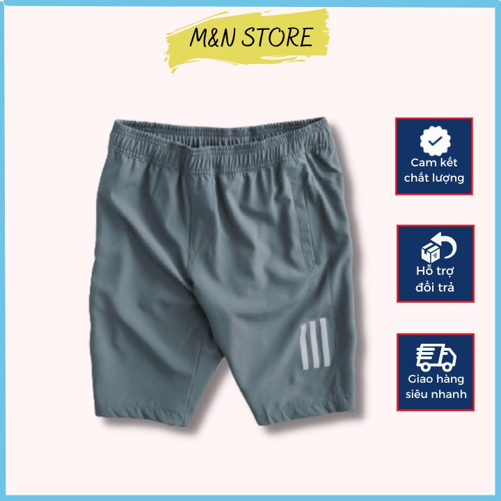Quần short nam mặc nhà chất gió thoải mái thoáng mát
