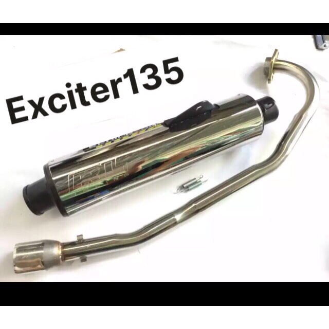 Pô Cbr Redleo kèm cổ inox gắn winner satria ex150 sonic raider...