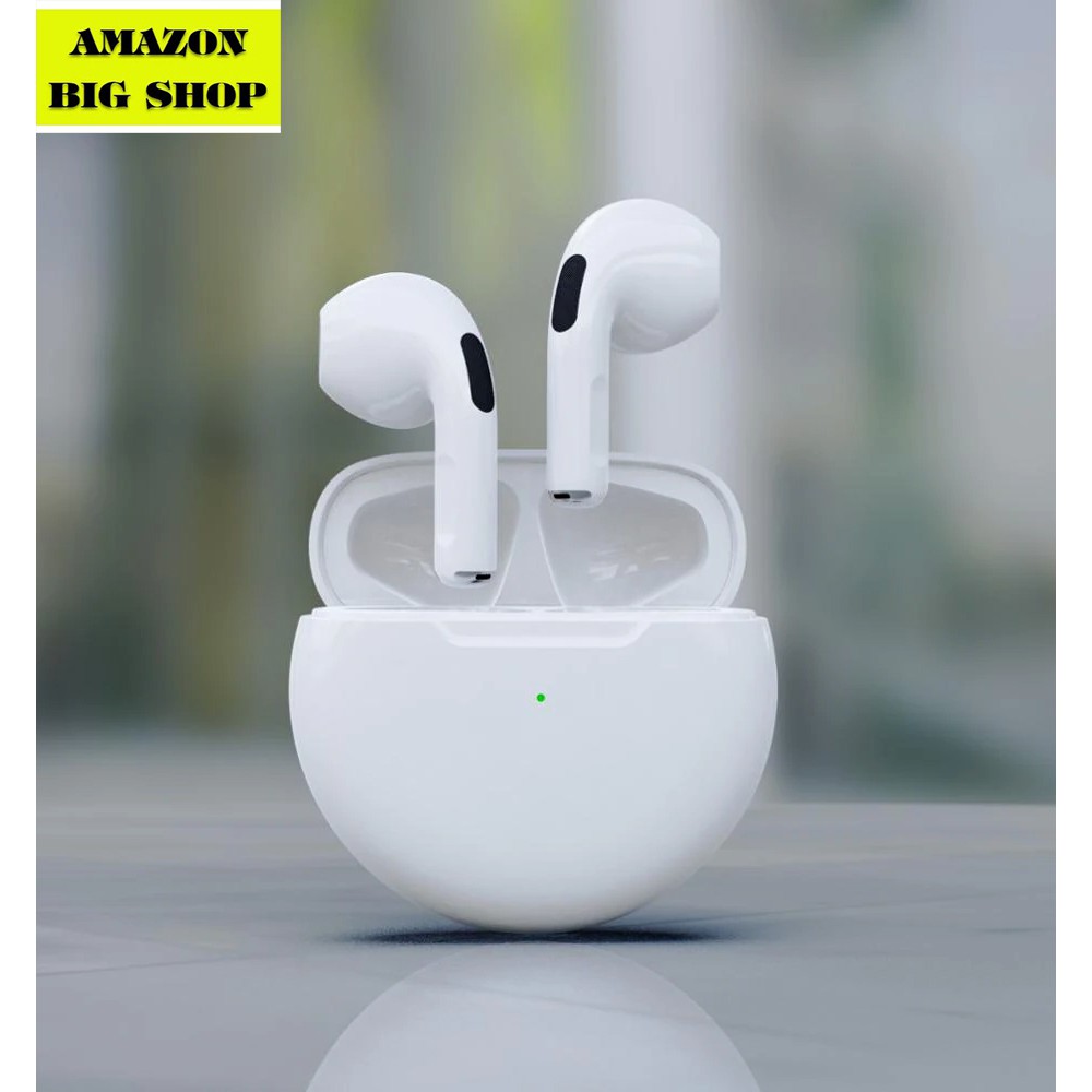 Tai Nghe Không Dây Pro 6 TWS Kết Nối Bluetooth Với Mic