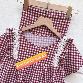Bộ bầu lửng lụa chéo thái kẻ - 𝐁𝐋𝟐𝟏