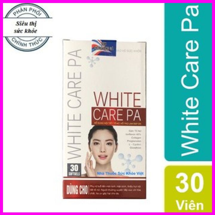 white care pa, Bổ xung nội tiết tố nữ, hỗ trợ làm đẹp da tươi sáng mịn màng
