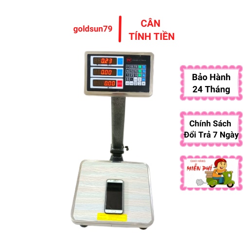 cân tính tiền điện tử cân bàn 60kg bàn phím tiếng việt ( bảo hành 24 tháng )