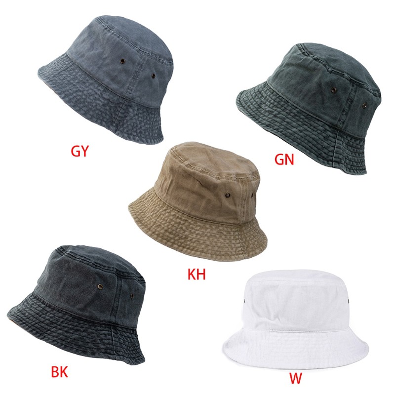 Mũ tai bèo vải jean tiện dụng khi du lịch cho nam và nữ