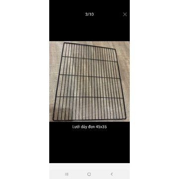 Lưới nan dày lắp ghép 35x35 và 35x45 (trắng và đen) (tặng chốt nối)