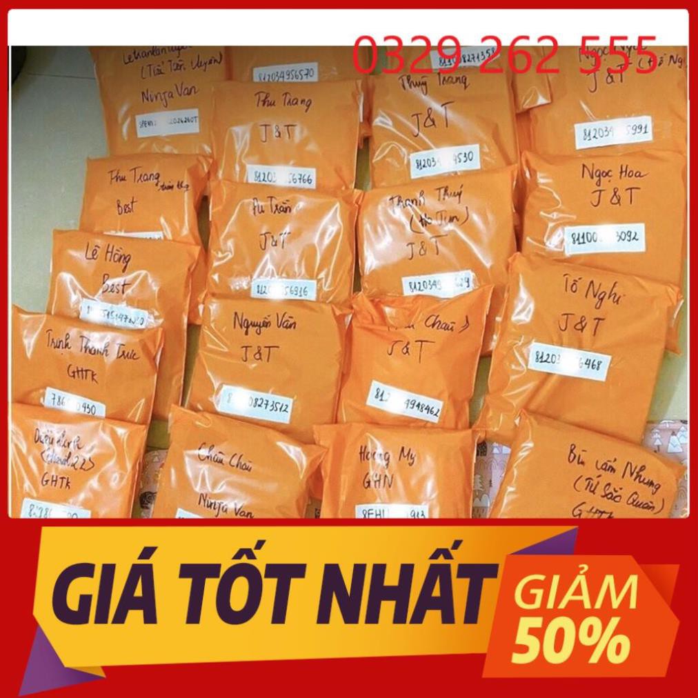 (Rẻ vô địch) [ Túi dán miệng ] Túi nilon gói hàng niêm phong tự dính đủ các kích cỡ siêu dai (~100 cái)