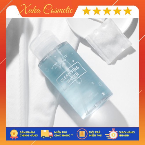 Nước tẩy trang MayCreate 300ml nắp trắng làm sạch sâu phù họp mọi loại da Xuka Cosmetic | BigBuy360 - bigbuy360.vn