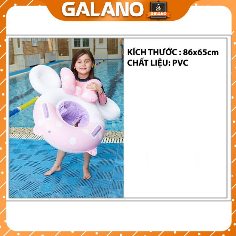 Phao Bơi Cho Bé GALANO Phao Bơi Trẻ Em Xỏ Chân Chống Lật An Toàn Bơi Lội Họa Tiết Mickey SS-001188