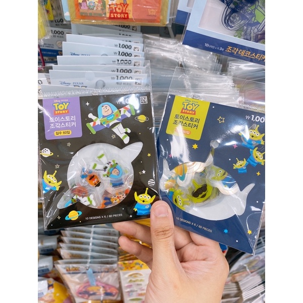 Stickers các nhân vật Disney x Daiso Hàn Quốc
