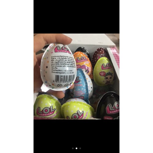 Hộp 24 quả trứng hình búp bê LOL siêu dễ thương