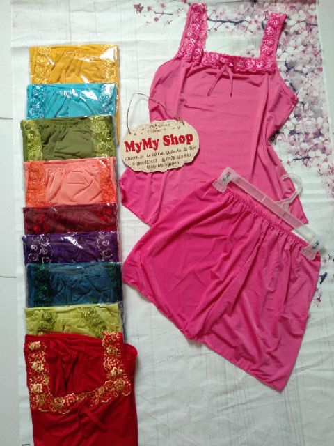 [SIÊU RẺ] COMBO 3 BỘ MẶC NHÀ THUN LẠNH NHIỀU MẪU