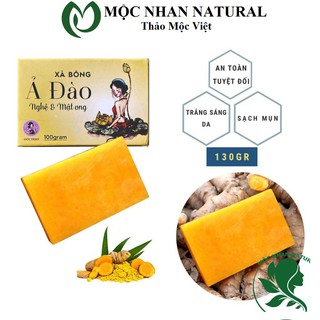 Xà bông nghệ tươi, Xà phòng tắm trắng tinh chất Nghệ