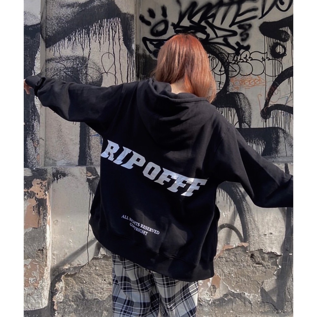 Áo KHOÁC Hoodie RIPO và Ulzzang Unisex 1hitshop | BigBuy360 - bigbuy360.vn