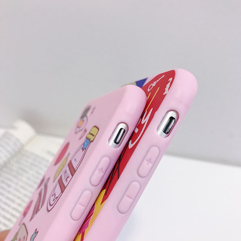 Ốp lưng TPU mềm dễ thương cho iPhone 6 6S 7 8 6plus 6Splus 7Plus 8Plus X XR XS XSMAX | BigBuy360 - bigbuy360.vn