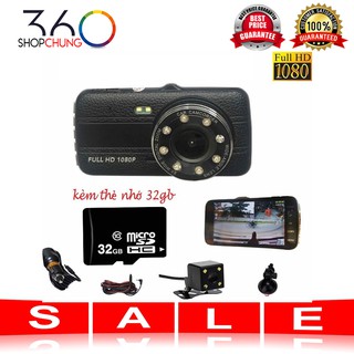 Camera hành trình ô tô x004 - tặng thẻ nhớ micro sd 32gb