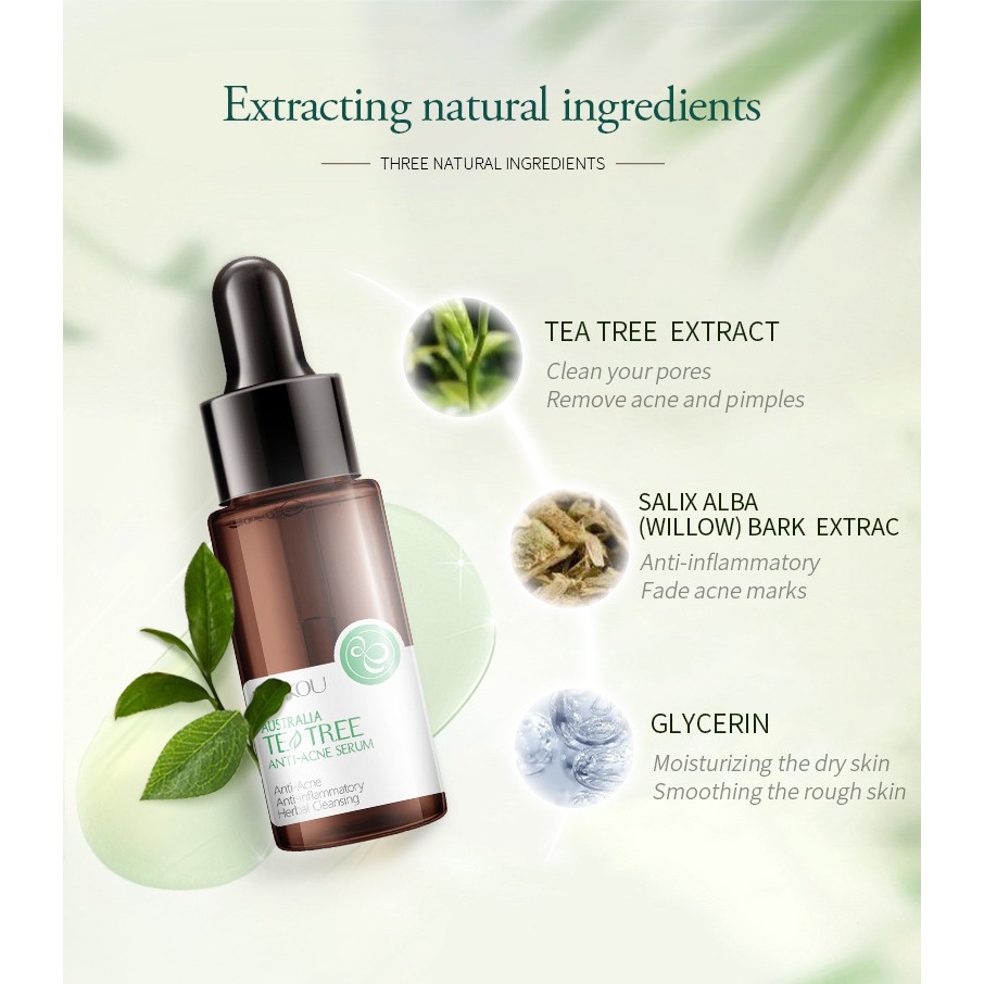 Serum Tea Tree Laikou Tràm Trà Dành Cho Da Mụn 17ML | BigBuy360 - bigbuy360.vn