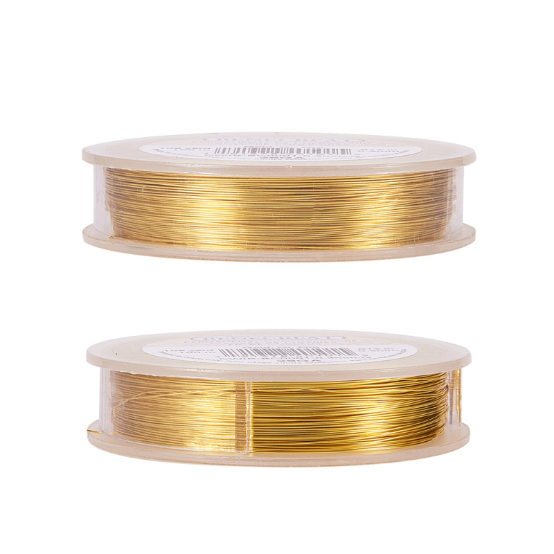 Cuộn Dây Đồng 0.3mm / 0.4mm / 0.5mm / 0.6mm / 0.8mm Dùng Làm Trang Sức Tiện Dụng
