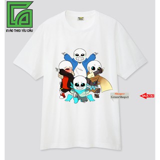 NEW Áo Thun Game Undertale Sans V3 -Có Size Trẻ Em 3 Màu S213
