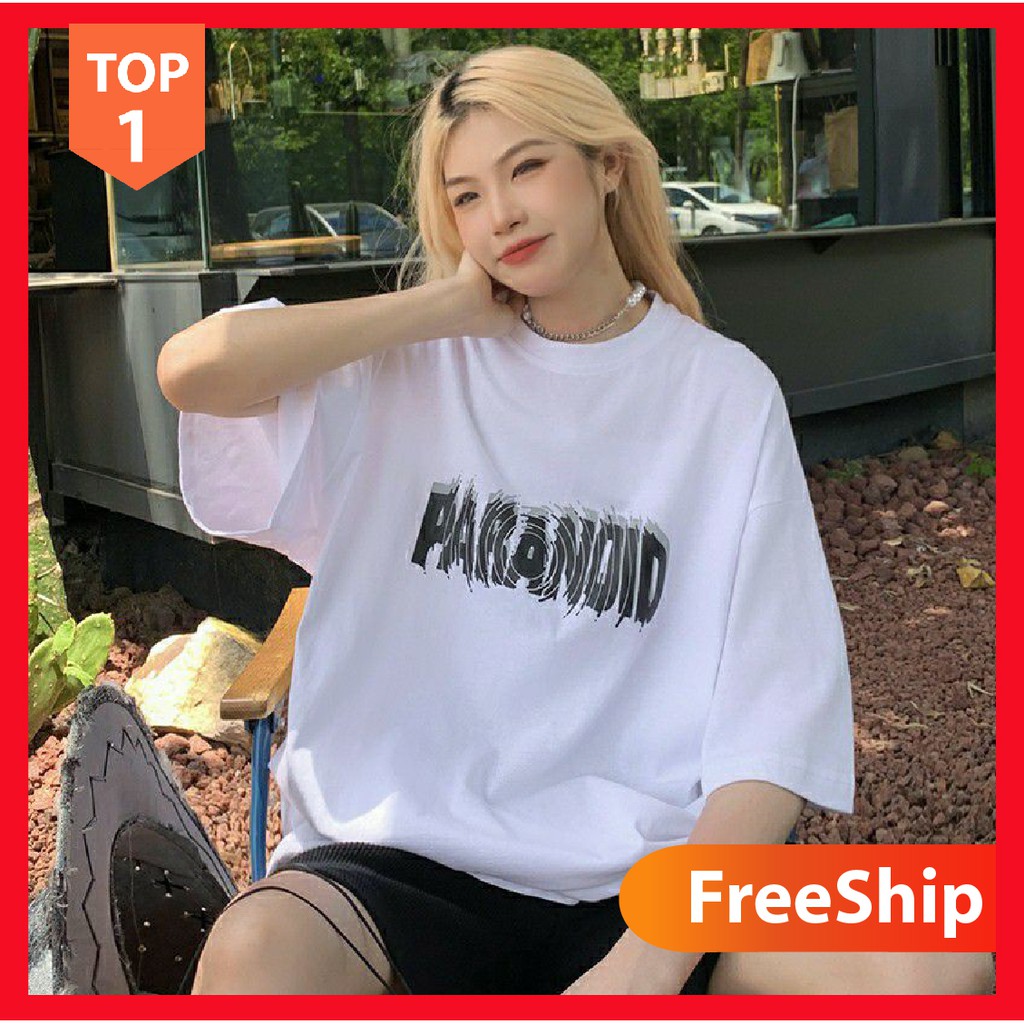 Áo thun nam nữ unisex tay lỡ A368 Pink, áo phông tay lỡ unisex form rộng oversize streetwear S10 | BigBuy360 - bigbuy360.vn