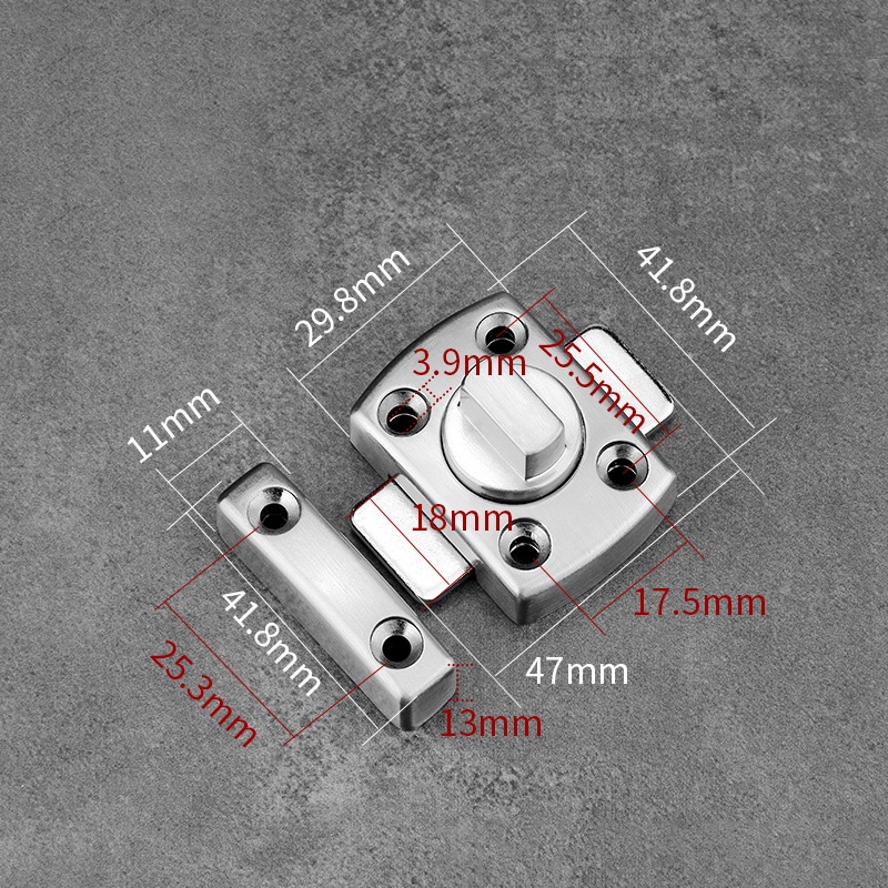 🛑 🛑 Khóa Chốt Núm Xoay INOX 304 Cao Cấp, Sang Trọng Dễ Dàng Sử Dụng 🛑