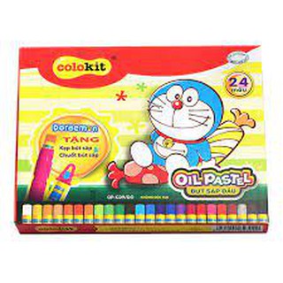 VPP1562024 - Bút sáp dầu 24 màu Colokit Doraemon TL
