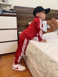 Sét bộ umi đỏ cho bé trai