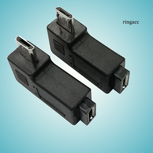Cặp đầu chuyển đổi Micro USB 90 độ sang đầu cái