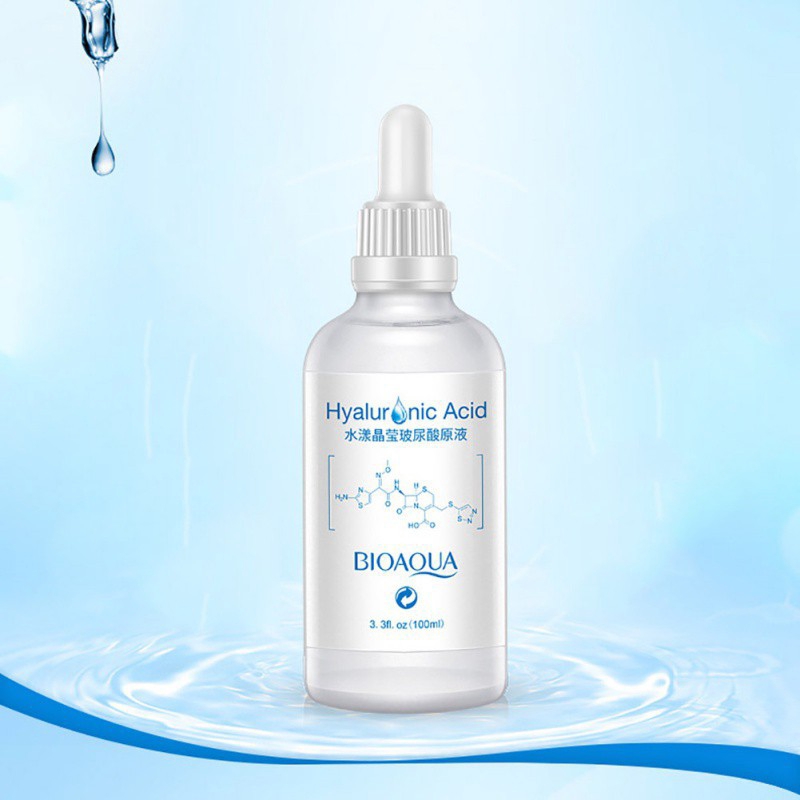 Tinh chất Hyaluronic Acid làm trắng dưỡng ẩm chống nhăn và lão hóa 100ml cho mặt