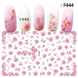 sticker hoa 3D dán móng các loại hoa
