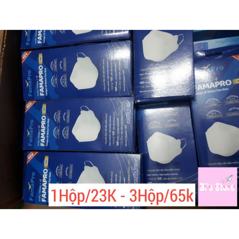 Khẩu trang FAMAPRO 4D