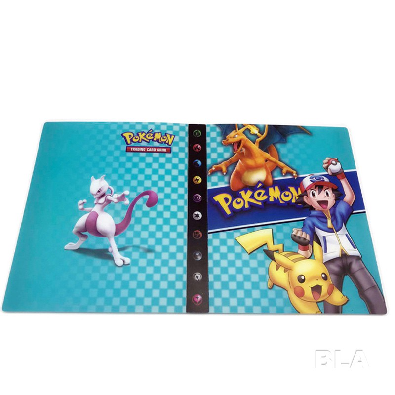 Thẻ Pokemon Album Danh sách Sách Người thu thập Thẻ thư mục 240PCS Pokemon TCG Chủ thẻ Dung lượng 1PCS