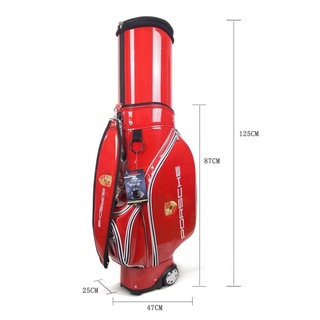 [ SALE VÔ ĐỊCH ] Túi Golf,Túi gậy golf Poscher đựng 14 - 16 gậy da PU cao cấp [ SIÊU THỊ GOLF ]