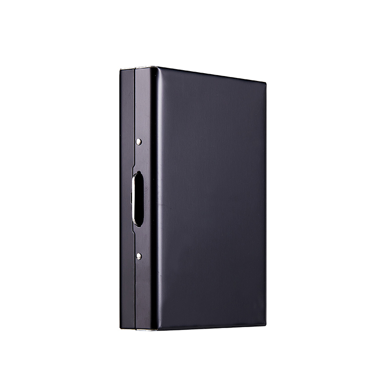 Hộp Đựng Thẻ ID/Thẻ Tín Dụng/Danh Thiếp Bằng Thép Không Gỉ 10 Ngăn Hàng Mới Nâng Cấp Làm Quà Tặng