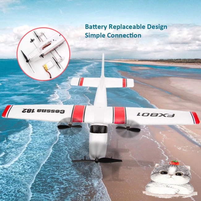 Máy Bay Đồ Chơi Điều Khiển Từ Xa Fx801 Rc Epp 2.4g 2ch