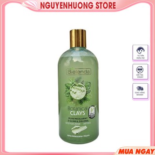 Tẩy Trang Bielenda Clay 500ml   Làm sạch da, làn da luôn tươi trẻ- NguyenHuong Store