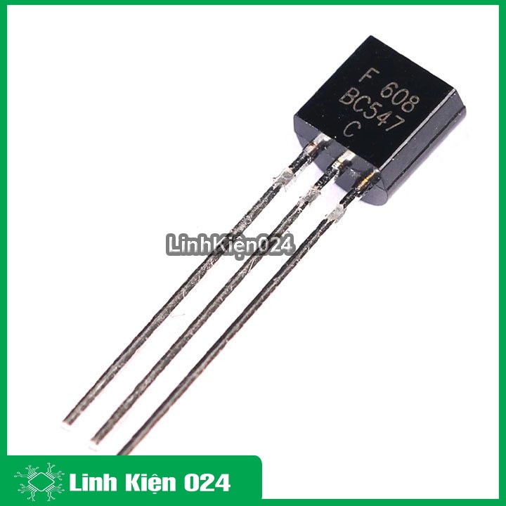 Transistor BC547 TO-92 50V 0.1A NPN