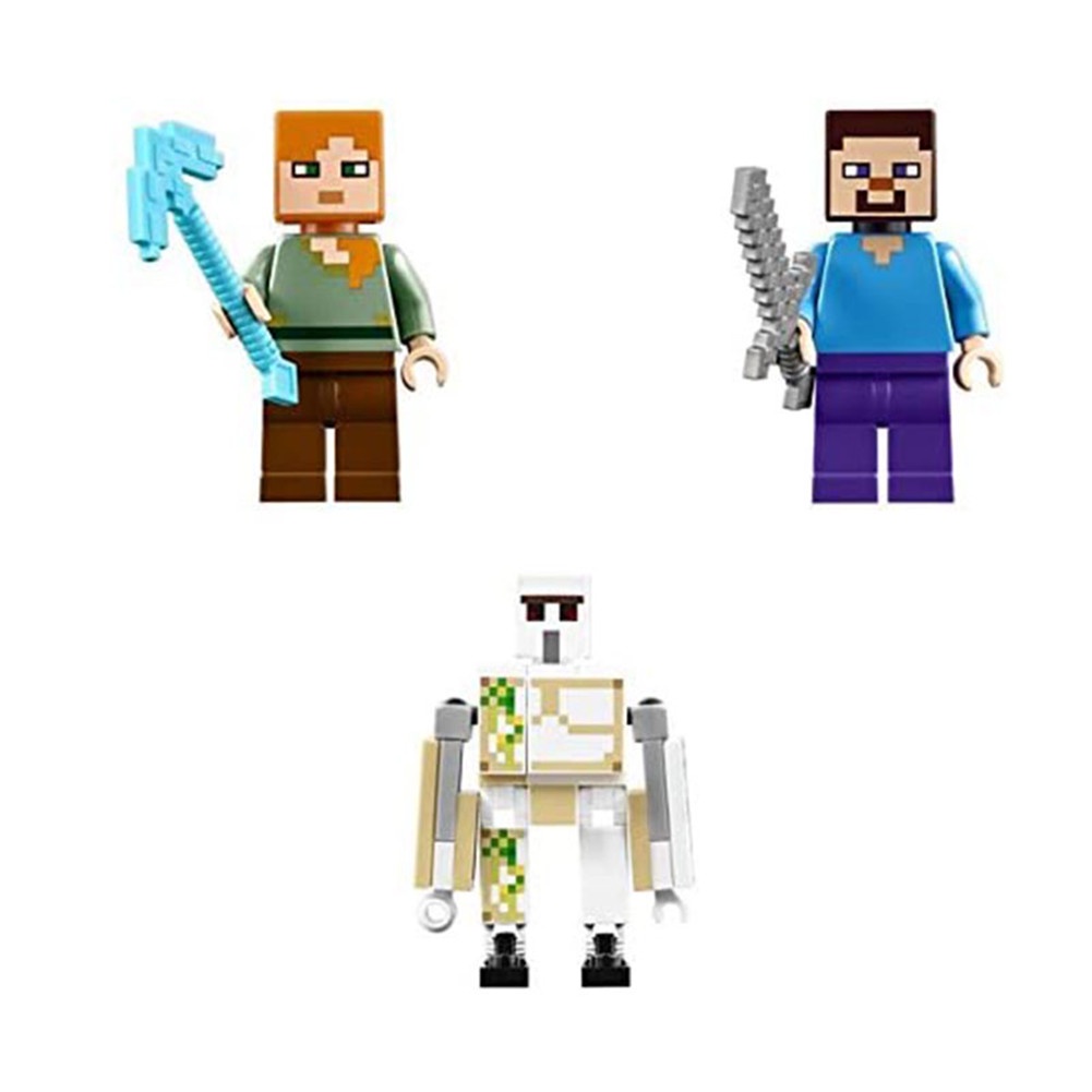 Có Sẵn Tương Thích Với Khối Xây Dựng Lego Minecraft Series Đồ Chơi Trí Tuệ Giáo Dục Lắp Ráp Hạt Nhỏ 6 Tuổi Thanh Toán Khi Nhận Hàng