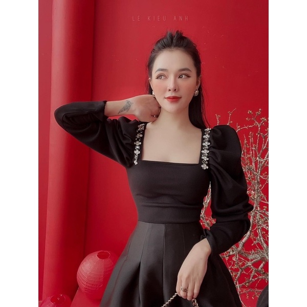 🎀 BIGSIZE 🎀 ÁO ÉP ĐÁ TAY PHỒNG ♥️