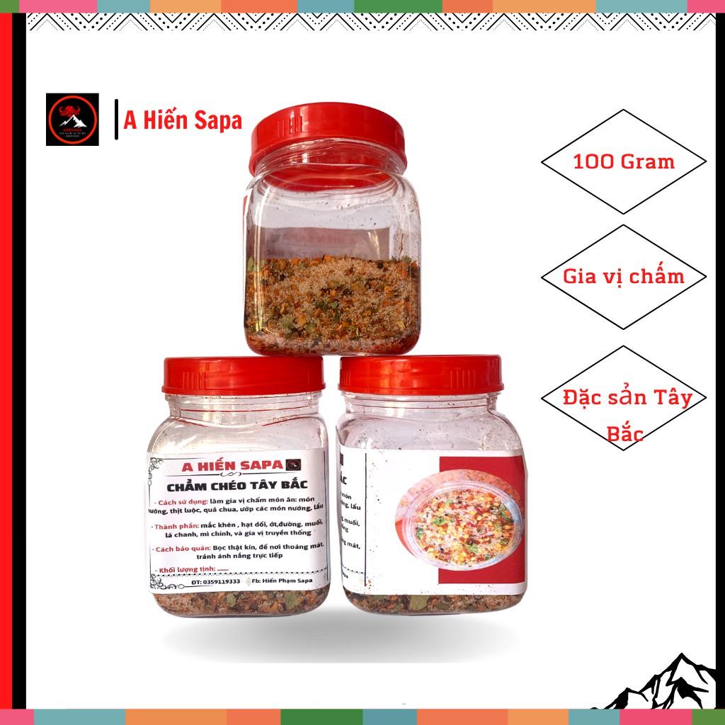 Chẳm chéo khô Tây Bắc đủ vị lọ 100gr loại ngon đặc biệt, chấm thịt luộc, quả chua đều ngon.