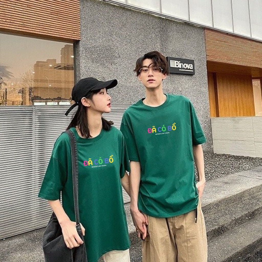 Áo Thun Unisex Tay Lỡ FG, ĐÃ CÓ BỒ, CHƯA CÓ BỒ Cao Cấp Form Rộng Nam Nữ vải 100% cotton phong cách dành cho tuổi teen