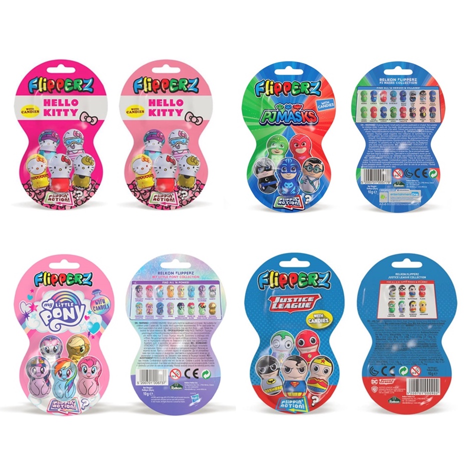 Kẹo Đồ Chơi Lật Đật Flipperz