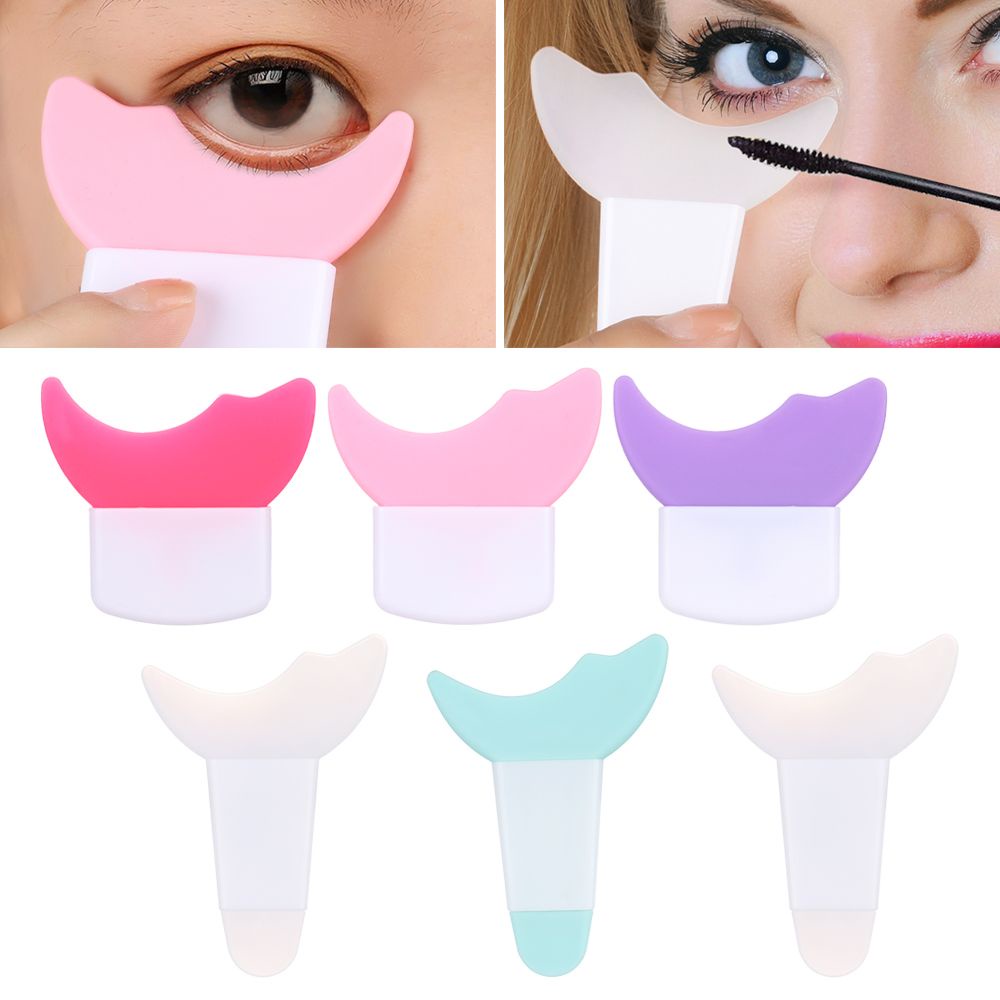 Dụng Cụ Hỗ Trợ Trang Điểm Mắt Cocute Bằng Silicon Điều Chỉnh Góc Đa Năng