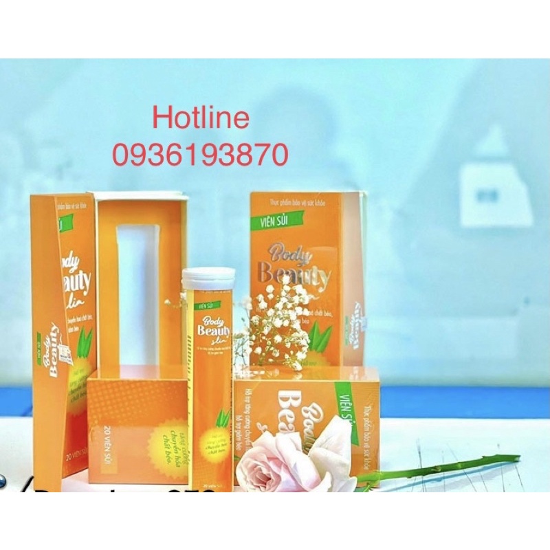 [Mã 66FMCGSALE hoàn 8% xu đơn 500K] VIÊN SỦI BODY BEAUTY SLIM 👍 [CHÍNH HÃNG] ❤️ BODY BEAUTY SLIM HỖ TRỢ GIẢM CÂN | BigBuy360 - bigbuy360.vn