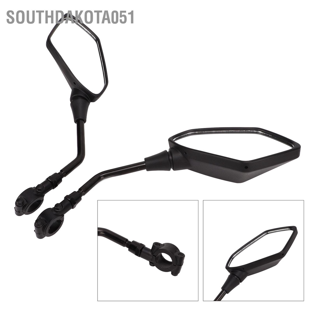 Southdakota051 Thanh tay cầm xe máy Gương kết thúc chiếu hậu Thay thế cho NINJA400 Z900 Z1000 NINJA250